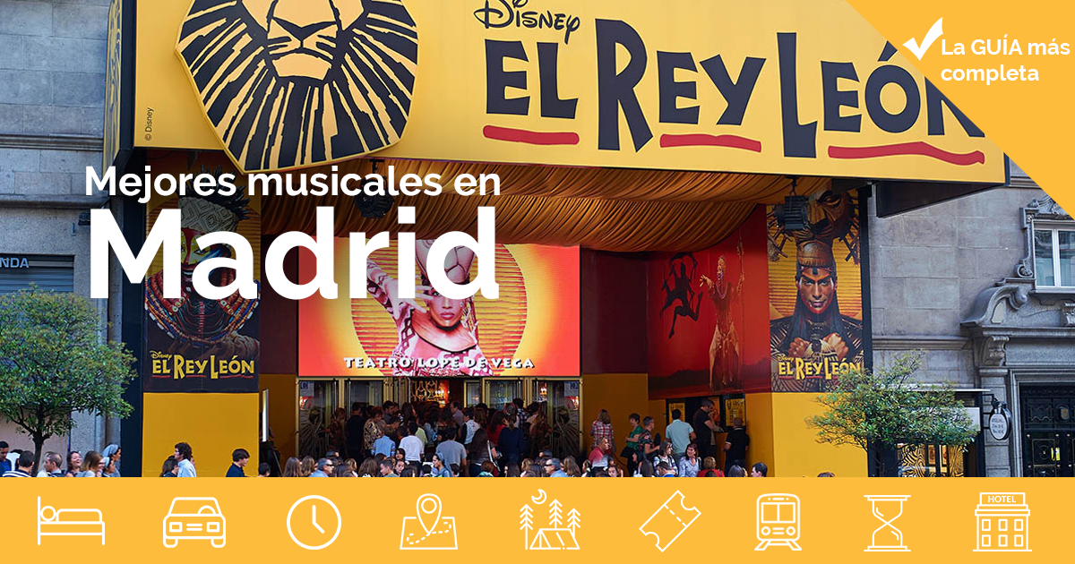 ᐅ Musicales en Madrid Entradas y Duración ¡ALUCINA en la capital!